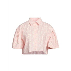 【送料無料】 エムエスジイエム レディース シャツ トップス Shirts Pink