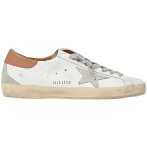 Golden Goose �S�[���f���O�[�X �����Y �X�j�[�J�[ �yGolden Goose Super-Star White Grey Brown SS25�z �T�C�Y US_10(28.0cm) Wihte/Grey/Brown
