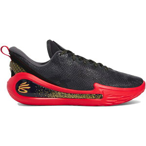 Under Armour �A���_�[�A�[�}�[ �����Y �X�j�[�J�[ �yUnder Armour Curry Flow 12 Year of the Snake�z �T�C�Y US_8(26.0cm) Black/Grey/Red