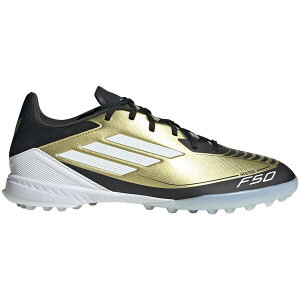 adidas AfB_X Y Xj[J[ yadidas F50 League Turf Messi Gold Metallic Cloud White Core Blackz TCY US_11(29.0cm) Gold Metallic/Cloud White/Core Black