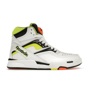 Reebok ���[�{�b�N �����Y �X�j�[�J�[ �yReebok Pump TZ White Solar Acid Yellow (2023)�z �T�C�Y US_8.5(26.5cm) White/Core Black/Solar Acid Yellow