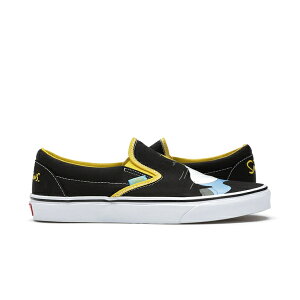 Vans �o���Y �����Y �X�j�[�J�[ �yVans Slip-On The Simpsons Homer & Bart�z �T�C�Y US_11(29.0cm) Black
