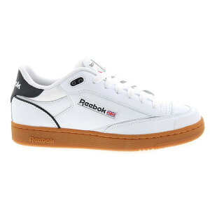 Reebok ���[�{�b�N �����Y �X�j�[�J�[ �yReebok Club C Bulc Footwear White Black Rubber Gum�z �T�C�Y US_9.5(27.5cm) Footwear White/Black/Reebok Rubber/Gum