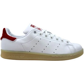 adidas アディダス レディース スニーカー 【adidas Stan Smith】 サイズ US_8.5W(25.5cm) White Red (Women's)