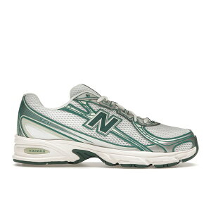 New Balance �j���[�o�����X �����Y �X�j�[�J�[ �yNew Balance 740v2 White Marsh Green�z �T�C�Y US_7.5(25.5cm) White/Marsh Green/Sea Salt
