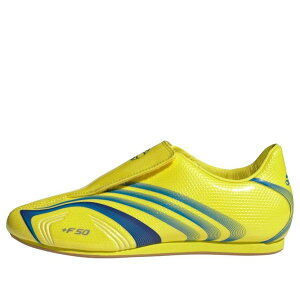 adidas �A�f�B�_�X ���f�B�[�X �X�j�[�J�[ �y(WMNS) adidas Taekwondo F50 'Bright Yellow' JR6026�z �T�C�Y US_W_10.5