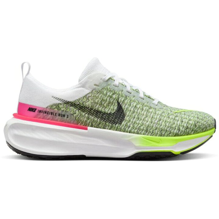 Nike ナイキ メンズ スニーカー 【Nike ZoomX Invincible Run 3】 サイズ US_7.5(25.5cm) White Volt Hyper Pink asty Nike ナイキ メンズ スニーカー サイズ US_14(32.0cm) Volt
