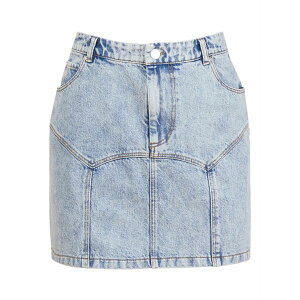 �t���[�f���}�[�� ���f�B�[�X �X�J�[�g �{�g���X Cotton mini skirt Blue