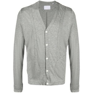 �v���C�x�[�g�X�g�b�N �����Y �J�[�f�B�K�� �A�E�^�[ The constantine m䩘Rlange-effect cardigan Grey