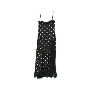 �X�|�[�c�}�b�N�X ���f�B�[�X �����s�[�X �g�b�v�X Polka-dot maxi dress Black