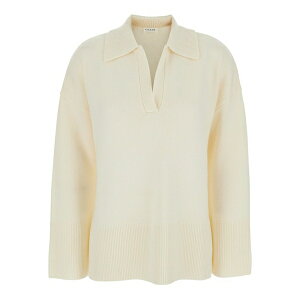 �p���b�V�� ���f�B�[�X �j�b�g&�Z�[�^�[ �A�E�^�[ Polo-neck ribbed sweater Neutrals
