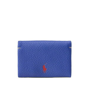 �����t���[���� ���f�B�[�X ���z �A�N�Z�T���[ Leather wallet Blue