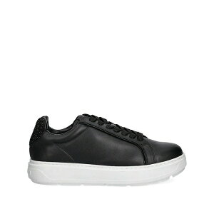���u ���X�L�[�m ���f�B�[�X �X�j�[�J�[ �V���[�Y Embellished lace-up sneakers Black