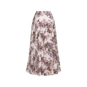 ���W�����X ���f�B�[�X �X�J�[�g �{�g���X Torin pleated floral maxi skirt Pink
