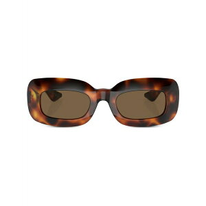 �I���o�[�s�[�v���Y ���f�B�[�X �T���O���X���A�C�E�F�A �A�N�Z�T���[ X khaite 1966c rectangle-frame sunglasses Brown