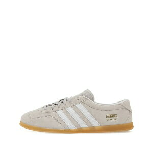 �A�f�B�_�X ���f�B�[�X �X�j�[�J�[ �V���[�Y Gazelle lo pro three-stripe sneakers Grey