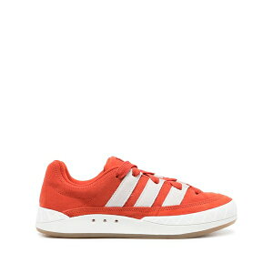 �A�f�B�_�X �����Y �X�j�[�J�[ �V���[�Y Adimatic suede sneakers Orange