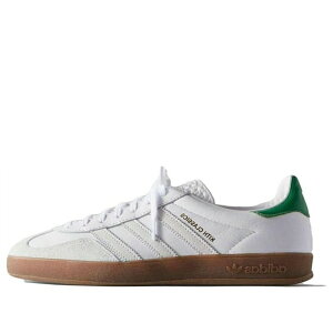 adidas AfB_X Y Xj[J[ yadidas x Kith Gazelle Indoor Classics 'White Green' IH2515z TCY US_7(25.0cm)