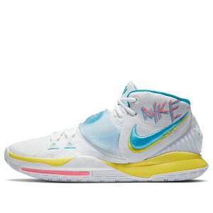 Nike �i�C�L �����Y �X�j�[�J�[ �yNike Kyrie 6 EP 'Neon Graffiti' BQ4631-101�z �T�C�Y US_8.5(26.5cm)