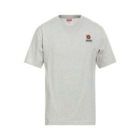 【送料無料】 ケンゾー メンズ Tシャツ トップス T-shirts Light grey