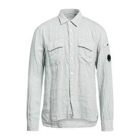 【送料無料】 シーピーカンパニー メンズ シャツ トップス Shirts Light grey