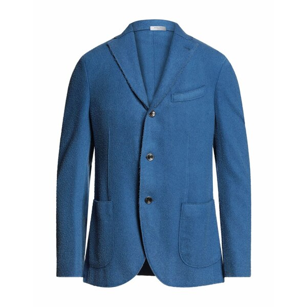 BOGLIOLI BOGLIOLI ボリオリ ジャケット＆ブルゾン アウター メンズ Suit jackets Navy blue 