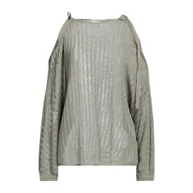 【送料無料】 ジジル レディース ニット&セーター アウター Sweaters Military green