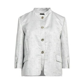 トラサルディ レディース ジャケット＆ブルゾン アウター Suit jackets Light grey