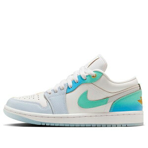 Jordan �W���[�_�� ���f�B�[�X �X�j�[�J�[ �y(WMNS) Air Jordan 1 Low SE 'Emerald Rise' FN8899-131�z �T�C�Y US_W_11