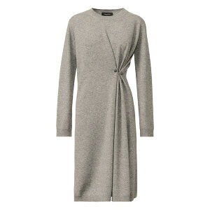 �t�@�r�A�i �t�B���b�s ���f�B�[�X �����s�[�X �g�b�v�X Twist-detail knitted dress Grey