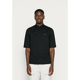 カルバンクライン メンズ シャツ トップス STRETCH POPLIN REGULAR - Shirt - black