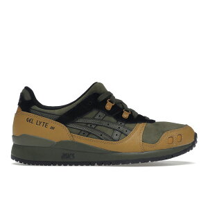 ASICS �A�V�b�N�X �����Y �X�j�[�J�[ �yASICS Gel-Lyte III Olive Canvas Tan Presidio�z �T�C�Y US_7.5(25.5cm) Olive Canvas/Tan Presidio