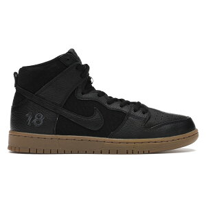 Nike �i�C�L �����Y �X�j�[�J�[ �yNike SB Dunk High Antihero Brian Anderson Black�z �T�C�Y US_10(28.0cm) Black/Black-Anthracite-Gum Medium Brown
