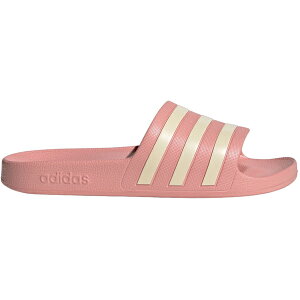adidas �A�f�B�_�X �����Y �X�j�[�J�[ �yadidas Adilette Aqua Slides Wonder Mauve Wonder White�z �T�C�Y US_9(27.0cm) Wonder Mauve/Wonder White/Wonder Mauve