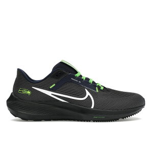 Nike �i�C�L �����Y �X�j�[�J�[ �yNike Pegasus 40 Seattle Seahawks�z �T�C�Y US_9.5(27.5cm) Anthracite/College Navy/Action Green/White