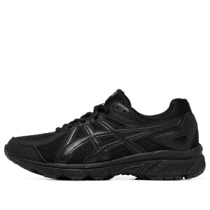 ASICS �A�V�b�N�X ���f�B�[�X �X�j�[�J�[ �y(WMNS) ASICS Jog 100T 'Black' 1022A335-001�z �T�C�Y US_W_11