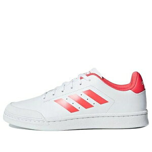 adidas �A�f�B�_�X ���f�B�[�X �X�j�[�J�[ �y(WMNS) adidas neo Court 70s White Red F34621�z �T�C�Y US_5(22.0cm)