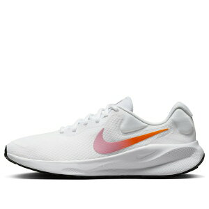 Nike �i�C�L ���f�B�[�X �X�j�[�J�[ �y(WMNS) Nike Revolution 7 'White Beyond Pink Hyper Crimson' FB2208-104�z �T�C�Y US_W_11