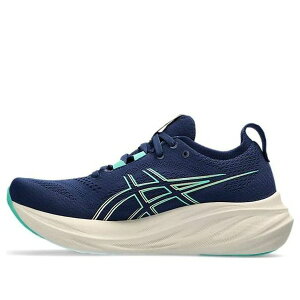 ASICS �A�V�b�N�X ���f�B�[�X �X�j�[�J�[ �y(WMNS) ASICS Gel-Nimbus 26 Wide 'French Blue Electric Lime' 1012B602-400�z �T�C�Y US_8.5(25.5cm)