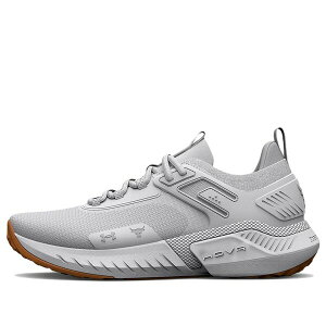 Under Armour �A���_�[�A�[�}�[ ���f�B�[�X �X�j�[�J�[ �y(WMNS) Under Armour Project Rock 5 'White Halo Grey' 3025436-100�z �T�C�Y US_5.5(22.5cm)