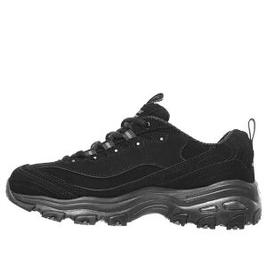 Skechers �X�P�b�`���[�Y ���f�B�[�X �X�j�[�J�[ �y(WMNS) Skechers D'Lites Low-Top Running Shoes Black 11949-BBK�z �T�C�Y US_W_10