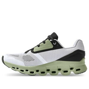 On Running �I�� �����j���O ���f�B�[�X �X�j�[�J�[ �y(WMNS) On Running Cloudstratus 'White Black Green' 39.98997�z �T�C�Y US_7(24.0cm)