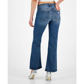 ゲス レディース デニムパンツ ボトムス Women's Distressed Faded Bootcut Jeans FIVE FLOWER