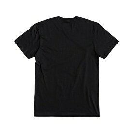 クイックシルバー メンズ Tシャツ トップス Quicksilver Men's Comp Logo Short Sleeves T-shirt Black