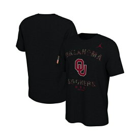 ジョーダン レディース Tシャツ トップス Men's Black Oklahoma Sooners Veterans Day T-shirt Black