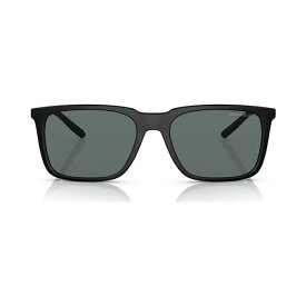 アーネット レディース サングラス＆アイウェア アクセサリー Unisex Polarized Sunglasses, AN431456-P Matte Black