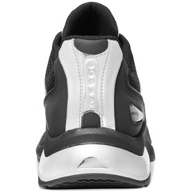マイケルコース メンズ スニーカー シューズ Men's Kit Trainer Lace-Up Sneakers Black/Silver