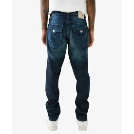 トゥルーレリジョン メンズ デニムパンツ ボトムス Men's Rocco Flap Skinny Jeans Diver Dark Wash