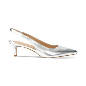 ラルフローレン レディース パンプス シューズ Women's Lolah Pointed-Toe Slingback Pumps Polished Silver