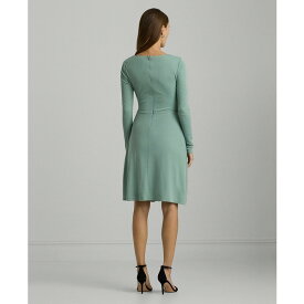 ラルフローレン レディース ワンピース トップス Women's Jersey Long-Sleeve Dress Soft Laurel